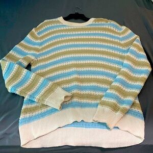 oversized sweater it kind of fits like a dress fits like a large/extra large